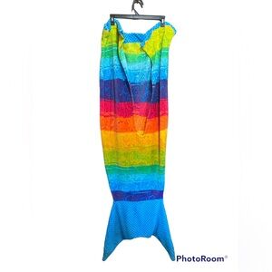 Girl Scout Mermaid Tail Blanket